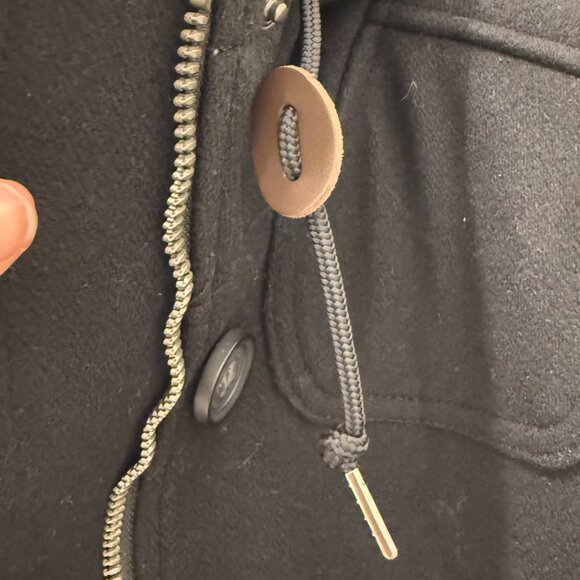 NWT LL Bean West End Wool Coat Women's Small Black Warm for Winter & Holidays - Picture 5 of 10